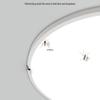 Waterproof Round Ceiling Light for Bathroom, Balcony, Bedroom, Kitchen, Corridor