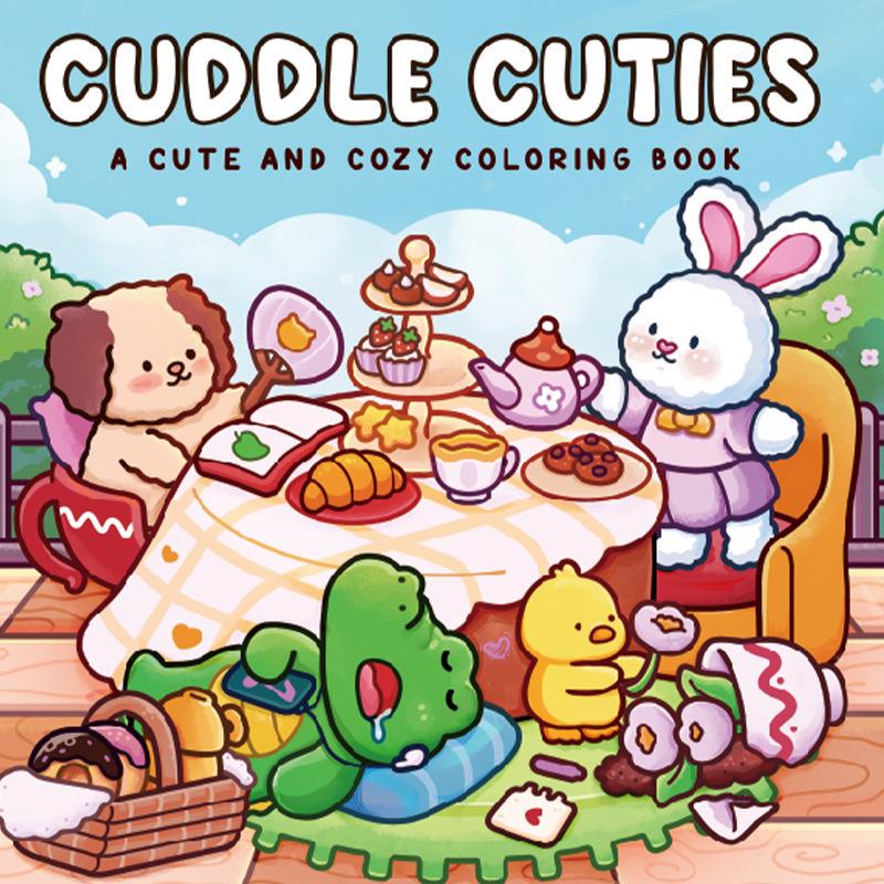 Spooky Cutie: Monster Series - Children's Doodling & Coloring Book