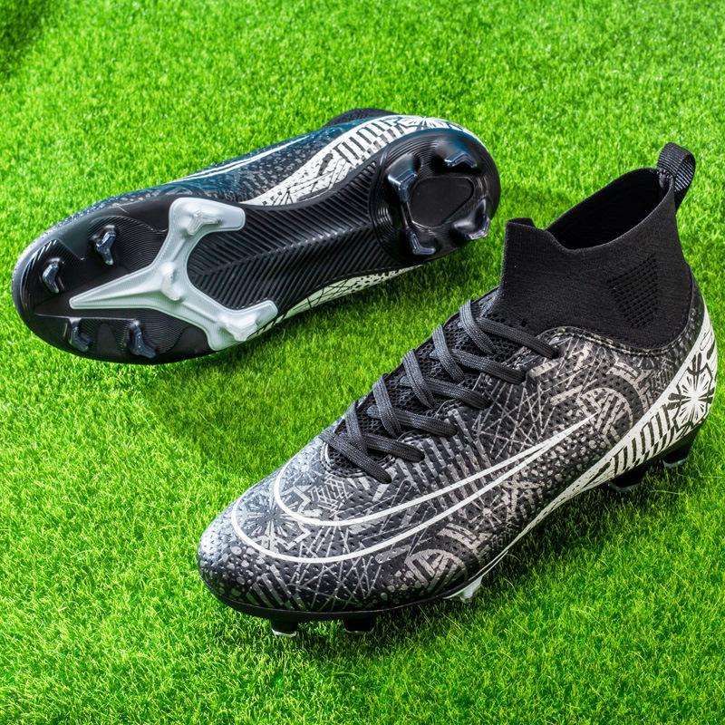 Football Shoes Boys Girls Broken Nails Student Teens Mandarin Duck Couple Artificial Grass Spike Training