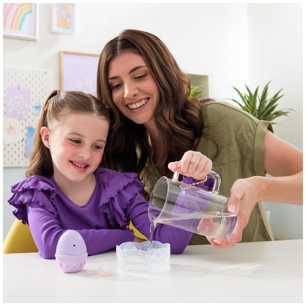 Hatchimals Alive, Rainbow Splash Fizzy Color Surprise Toy, Hatch Twins or Triplets In Color Reveal Eggs (Styles May Vary), Kids Toy for Girls and Boys