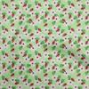 oneOone Cotton Flex Light Brown Fabric Bird Ladybird  Sewing Fabric By The Yard Printed Diy Clothing Sewing Supplies 40 Inch