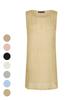 Beverly Hills Polo Club Women'S Summer Scaly Sleeveless Dress 7 Colors Op108