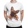 Frenchie French bulldog lovers gift Graphic Funny 100 Cotton TShirt French Bulldog Tees Tops For Unisex