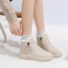 Fashion Round Toe Low Top Women Sneakers White Walking Footwear Women Boots Shoes For Ladies In Offer Free Sports