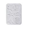 Silicone Pendant Mold Crafts Molds Marine Animal Shaped Keychain Moulds Silicone Material Gift for DIY Hand Making Lover