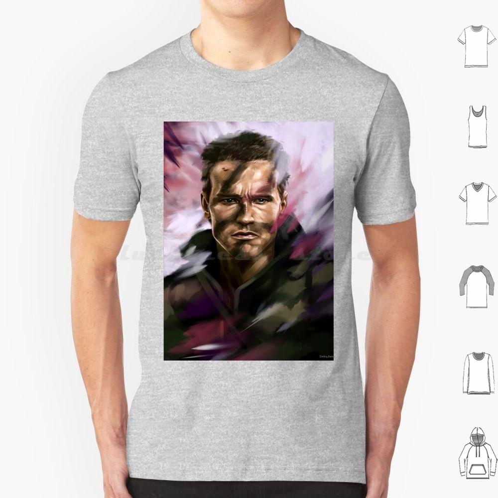 Commando T Shirt 6xl Cotton Cool Tee Commando American Action Film Movie Arnold Schwarzenegger Arnold Schwarzenegger Hero Power
