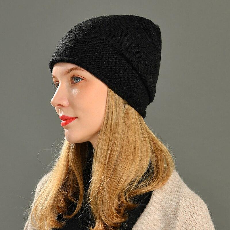 Buy Female Spring Autumn Knitting Hat 
