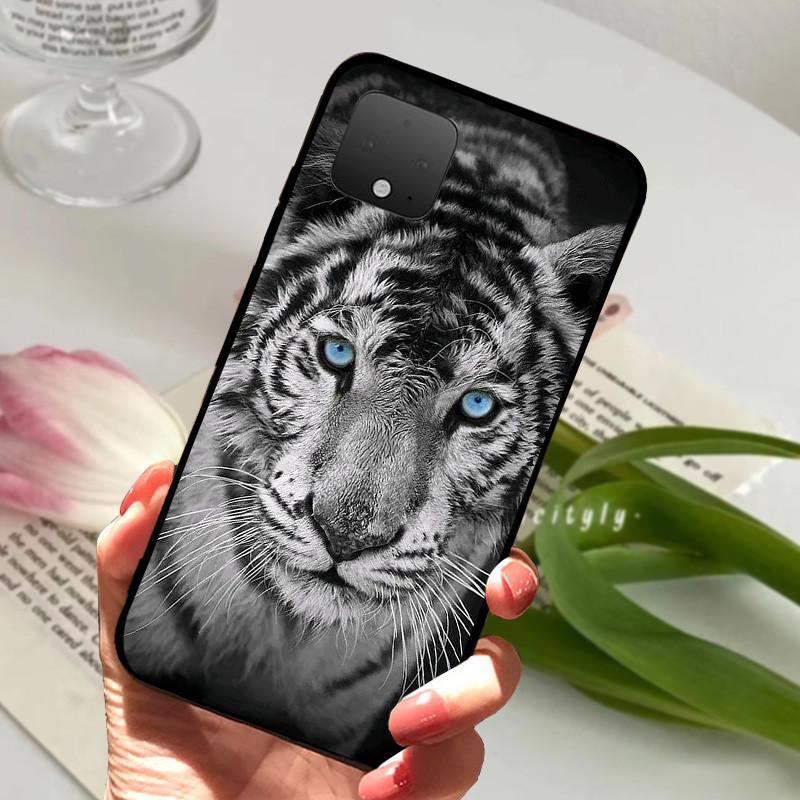 Case For Google Pixel 4A 5G Silicone Soft TPU Black Phone Cover For Google Pixel 5 XL 5G Protective Fundas Cases Luxury Coque