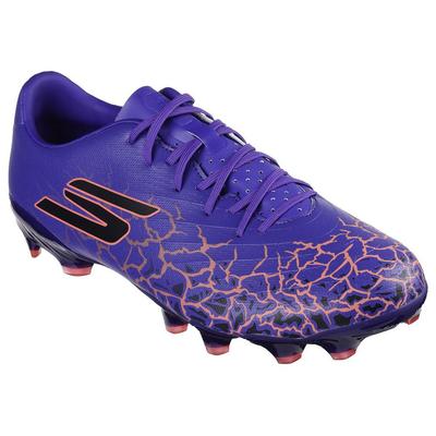 Football Shoes Purple SKX_01 Gold FG