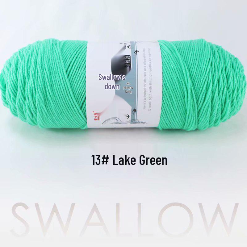 4 Liang Five-Strand Yarn: Cotton-Wool Medium-Thick Knitting Yarn for DIY Scarves and Shawls