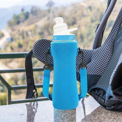 2-teilige Thermo-Wasserflaschenhülle für Cirkul Neopren-Hülle Stilvolle Designs Aromatisierter Isolier-Wasserflaschenschutz