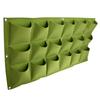 2PCS 100*50cm Hanging Wall Planter Bag 18 Pockets Vertical Greening Planter  Outdoor Gardening