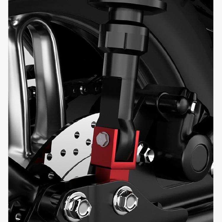 Set di Rialzo Ammortizzatori Regolabile per Moto Booster Ammortizzatori Moto Set di Rialzo Sospensioni Moto Rialzi Ammortizzatori in Alluminio set