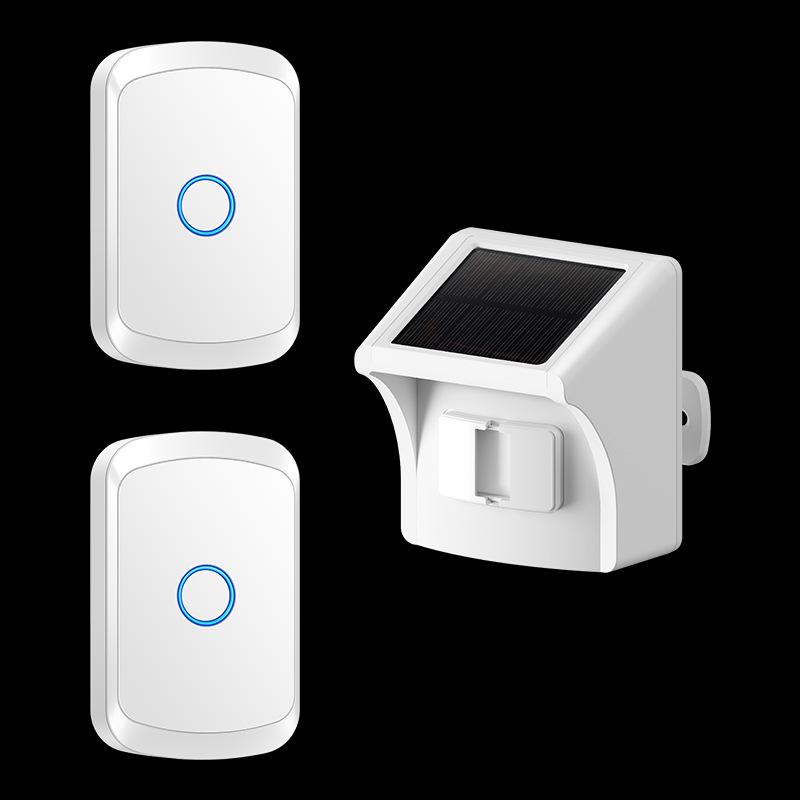Solar-Powered Wireless Driveway and Doorway Alarm Sensor