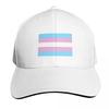 Trans Pride Flag Baseball Cap Gift For Him Her Casual Daily Wear Quick Dry Performance