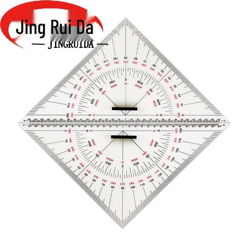 JINGRUIDA Marine Navigation Ruler Set