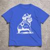 Funny Cowboy Dog Tshirt Dog Lover Humor Print Tshirts for Men Women Couple Gifts Retro Design Casual Short Sleeve Tee