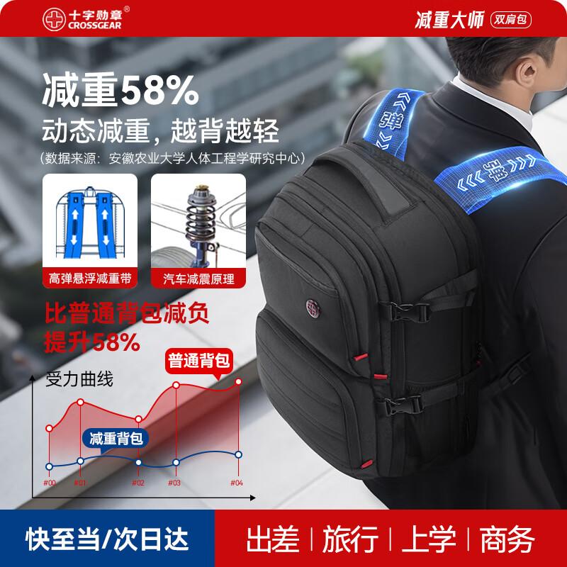 CROSSGEAR Batoh na notebook velkokapacitní ve stylu švýcarského armádního nože