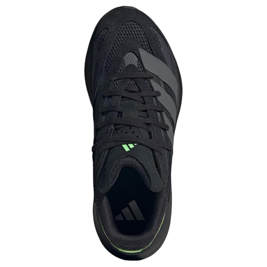 Adidas Lightblaze Versatile Comfortable Mesh Durable Low-Top Running Shoes Men Sneakers Black JR3465
