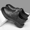 Fashion 2025 Autumn New Men's Genuine Leather Shoes Thick Bottom Work Dress Shoes Office Business Shoes Men's Banquet Dress Shoes