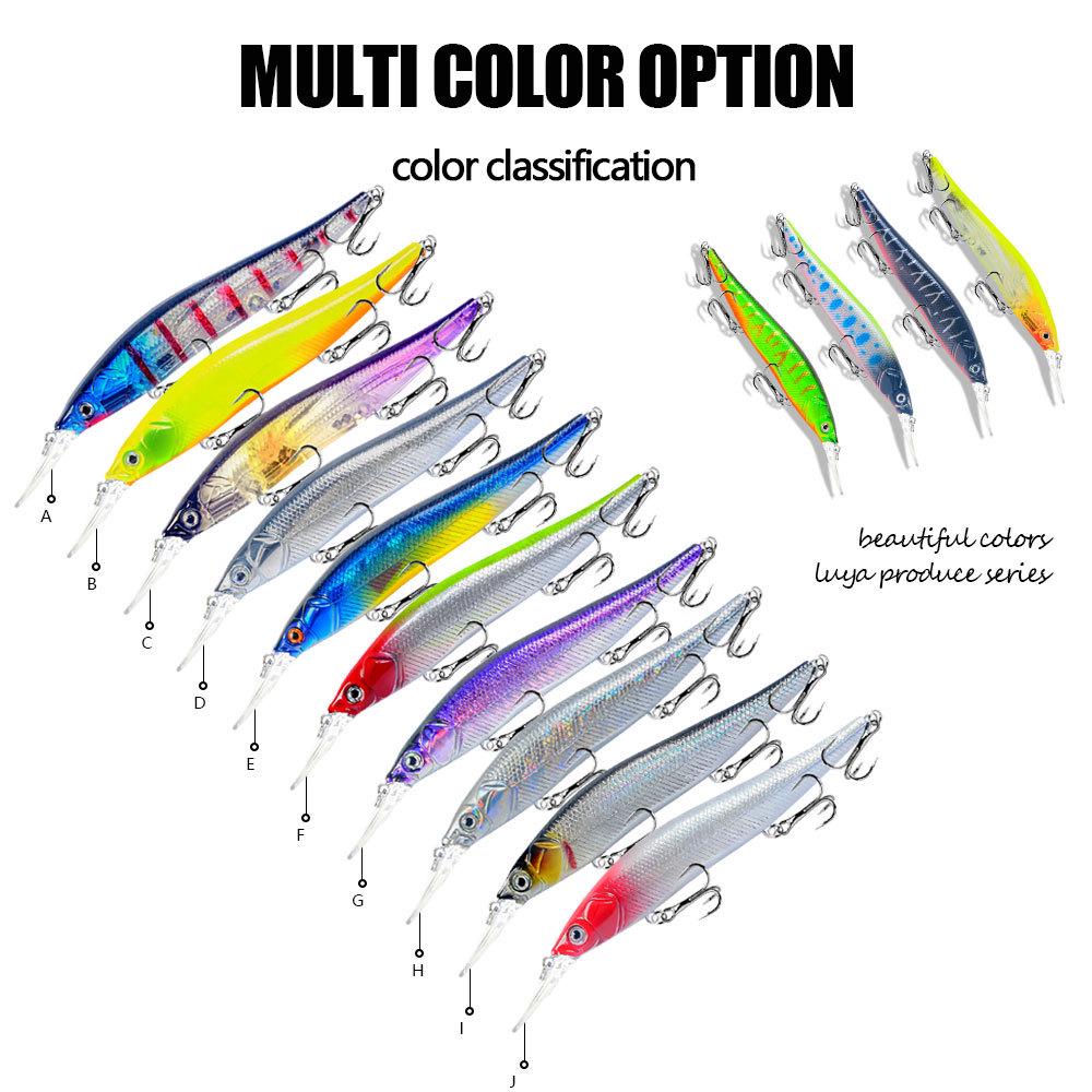 Floating Minnow Fishing Lure: Bionic Artificial Bait for Freshwater & Seawater Long Casts