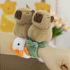 Turtle Capybara Plush Hand Ring Crocodile Animal Plush Slap Bracelet  Kids