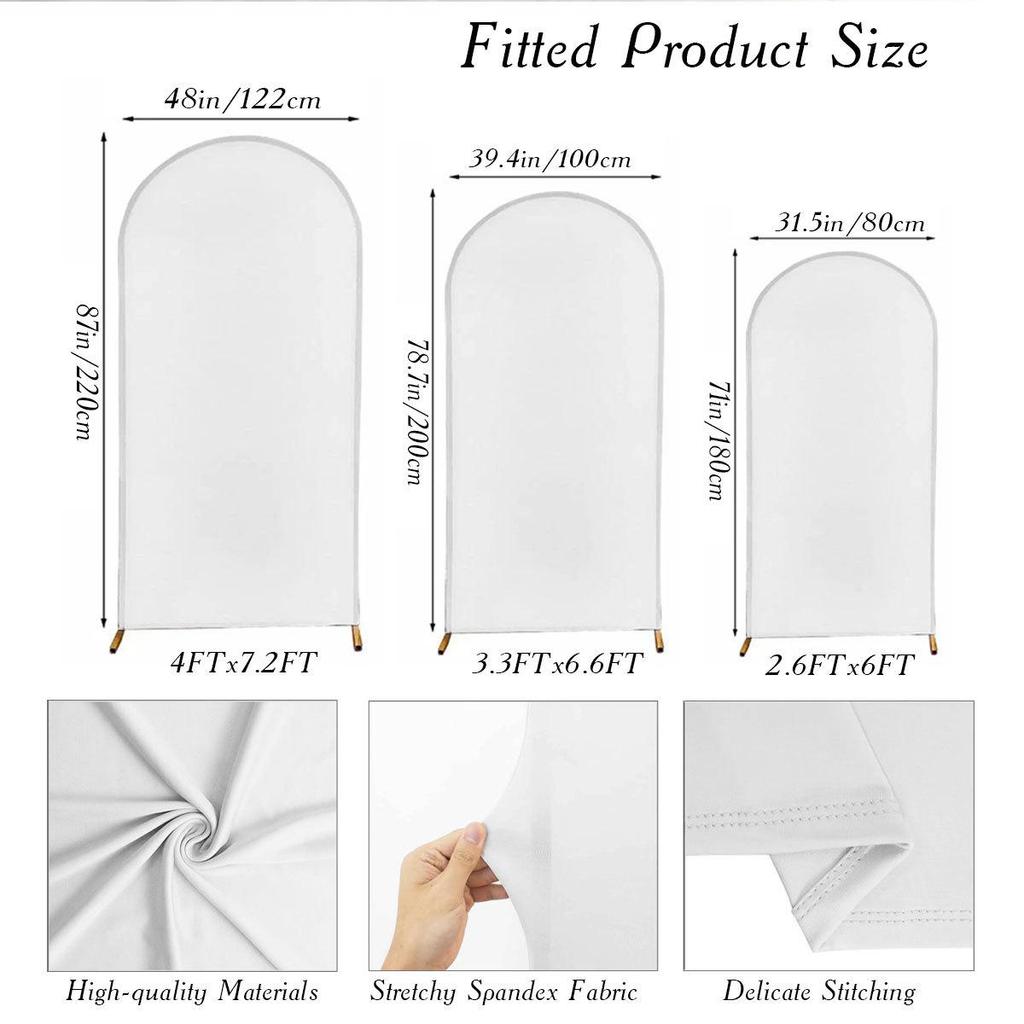 Two-Color Arch Cover Festival Balloons & U-Shaped Background Cloth Party Decoration