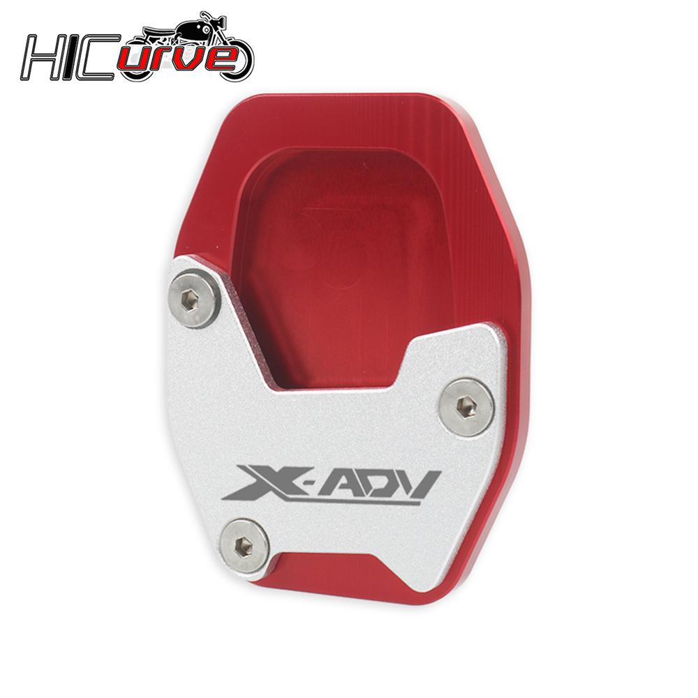 For HONDA X-ADV750 XADV750 X-ADV 750 2021 2022 2023 Motorcycle Accessories Kickstand Extension Foot Side Stand Enlarge Plate Pad