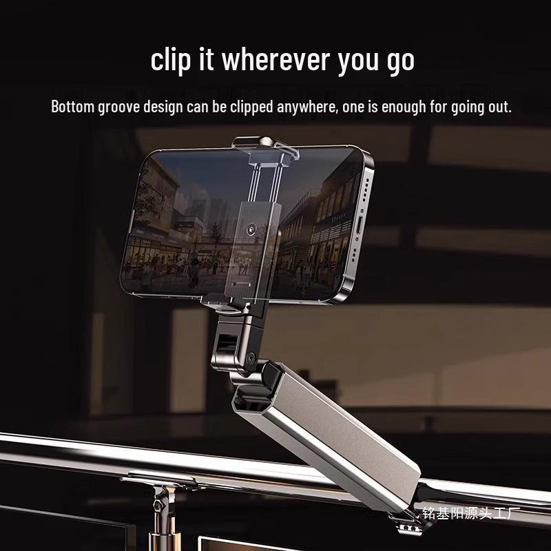 Adjustable Aluminum Phone Stand: Universal Portable Holder