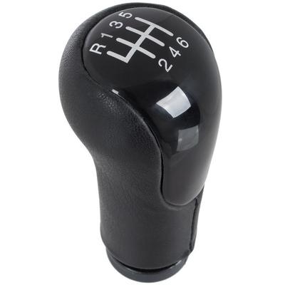 Ford Transit Connect 02-13 Versnellingspookknop ZWART ECO LEER 6 VERSNELLINGEN