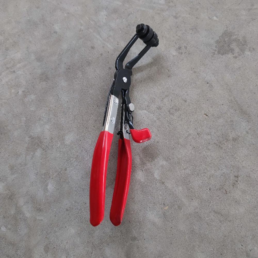 Hose Clamp Pliers Thicker Handle Clamp Car Hose Clamps Pliers Puller Enhance Strength Locking Comfort Flat Band Ring Tube Clamps