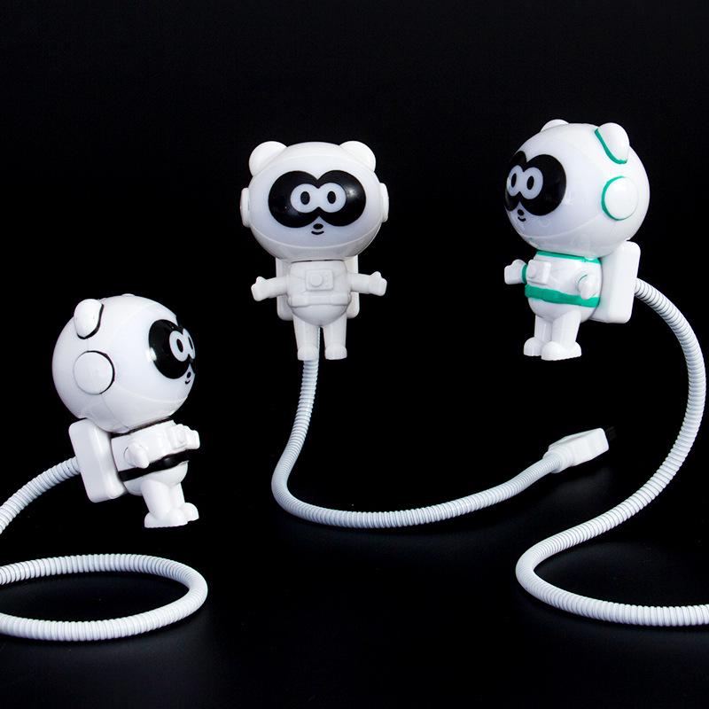 Astronaut USB LED Night Light Book & Computer Lamp with Custom Logo