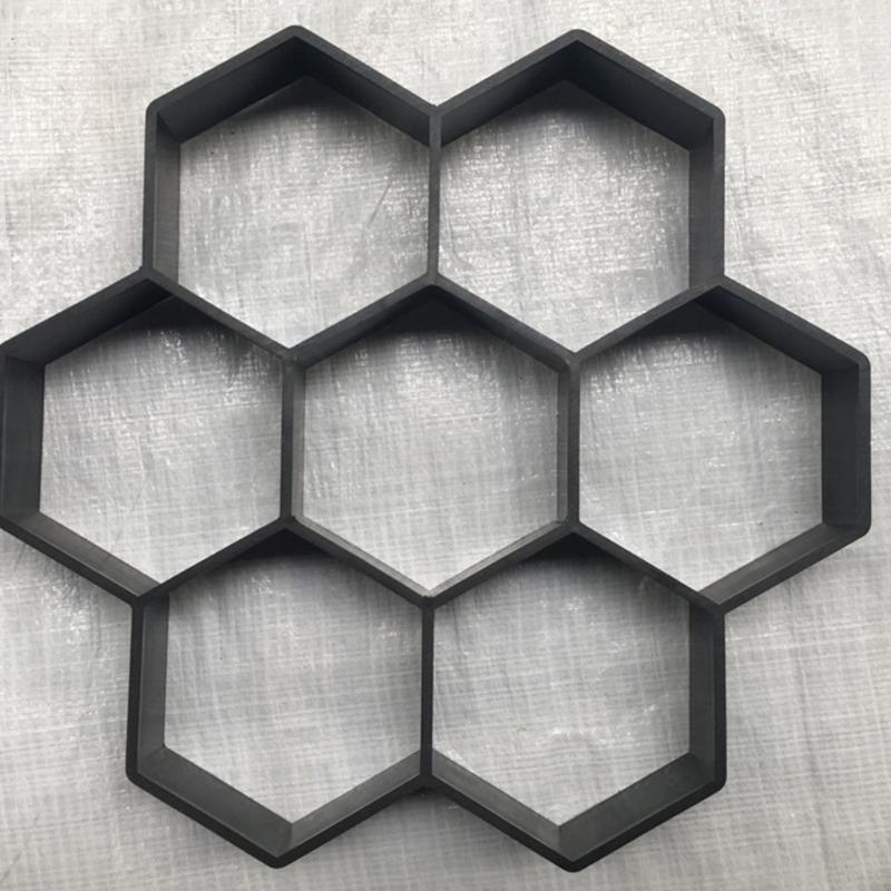 Plastic Garden Paths Maker Home Paths Paving Cement Mold Road Concrete Pavement Mold Reusables Brick Mold