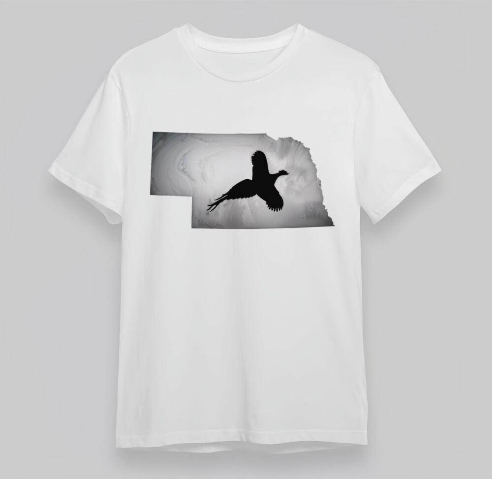 

Мужская футболка с графическим принтом «Сущность полета птиц» Унисекс 100% Хлопок Большой размер XL