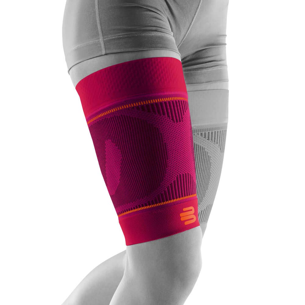 BAUERFEIND Sports Compression Sleeves Upper Sports Leg Sleeves for Made in Compression Reduces Muscle Vibration and Promotes Energy Leg, Thighs,