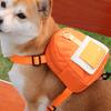 1 conjunto de mochila para animais de estimação, grande capacidade, dois anéis de tração, bolsa para atividades ao ar livre com corda de tração, acessórios para animais de estimação