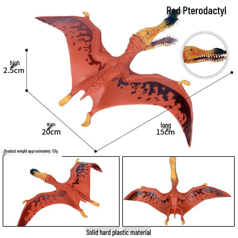 Jurassic Dinosaur Simulation Model: Stegosaurus, Mosasaurus, Pterodactyl, Triceratops, T. Rex, Allosaurus.