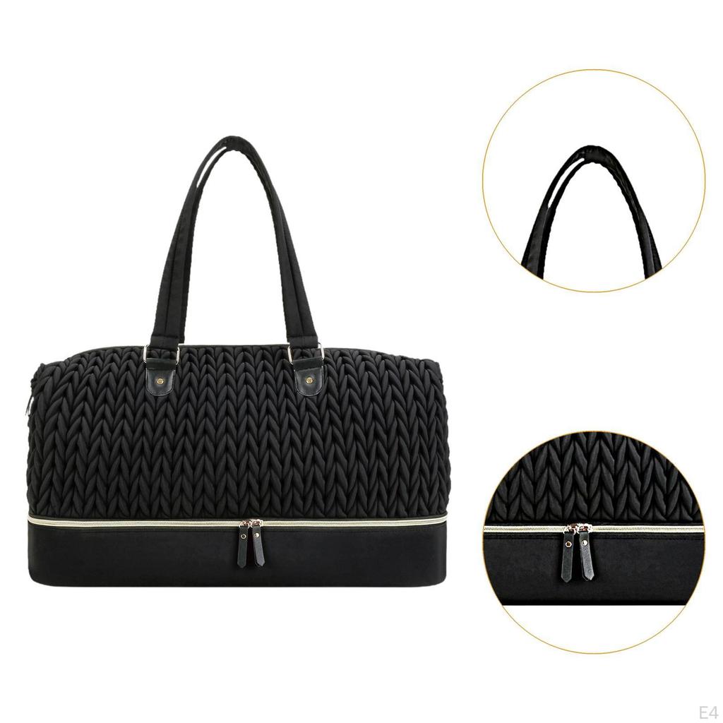 Diaper Tote Bag for Moms with Zipper and Handles Travel Work
