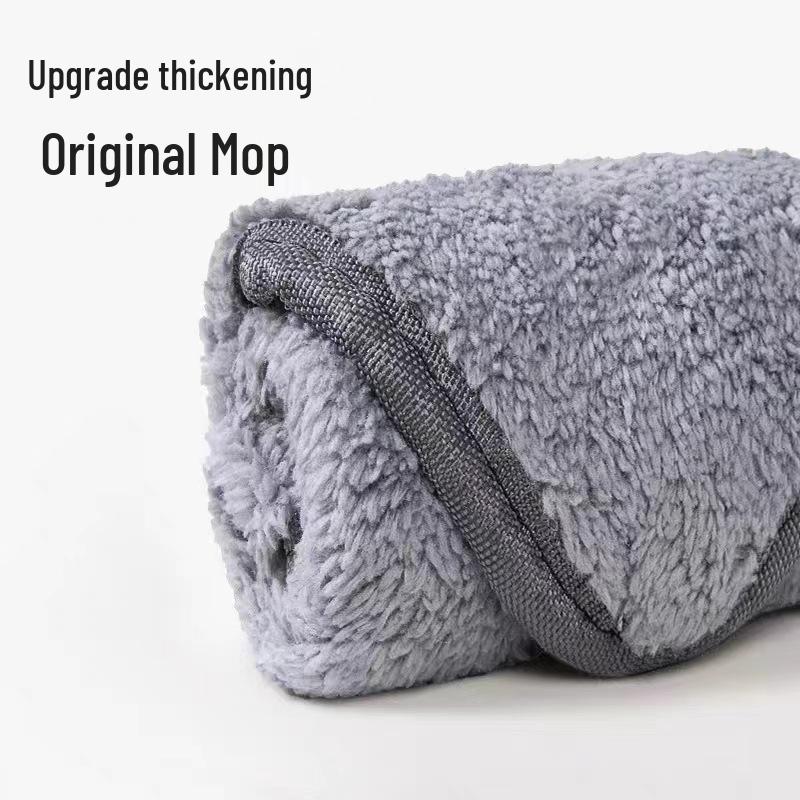 H-Shaped Butterfly Mop Replacement Cloth with Hand-Free Wringing