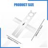 Ceramic Tile Hole Locator Punching Hand Tool Adjustable Lightweight Accessory Puncher Opening Locator for Glass Marbles Wall