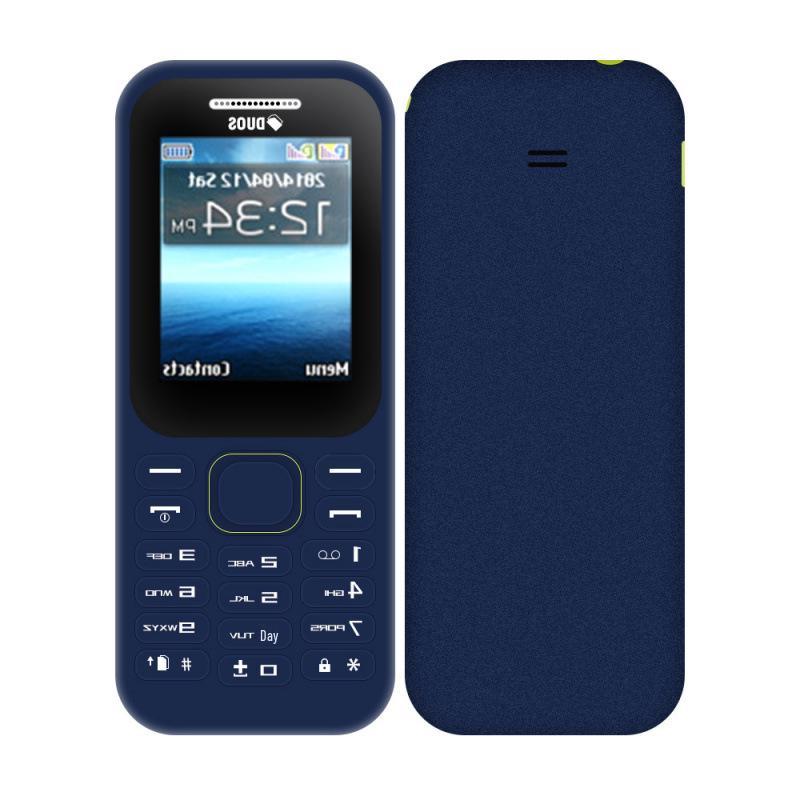 Dual SIM 2G Feature Phone for Seniors with Long Battery Life