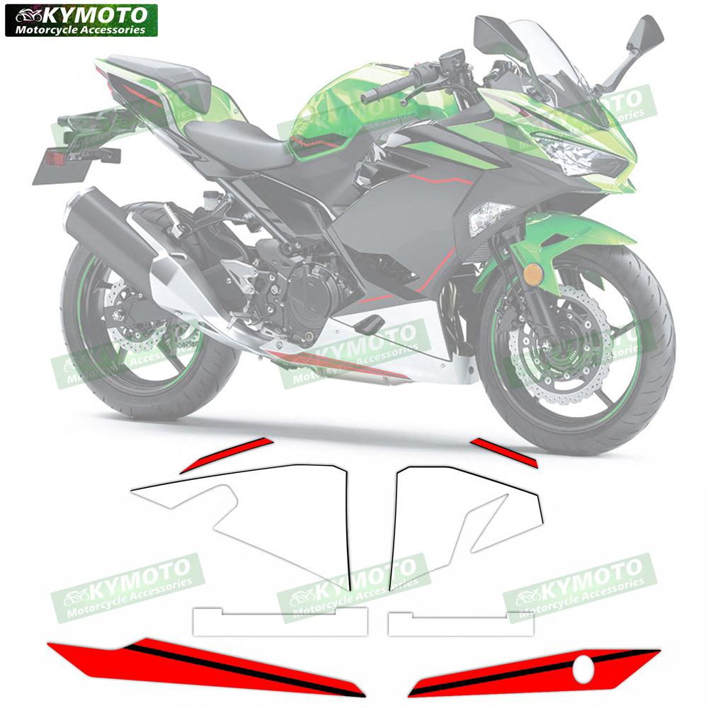 Suitable for Kawasaki Ninja400 Ninja 400 2018 2012-2015 2022 Ninja Motorcycle Parts Decals Fairing Full Car Kit Stickers