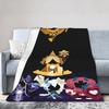 Cookie Run Kingdom Blanket  Flannel Vintage Warm Throw Blankets for Coverlet Decoration