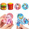 Rotating Magic Bean Puzzle Anxiety Relief Toys Brain Teasers for Kids Adults IQ Challenge Educational Mind Games Best Gifts