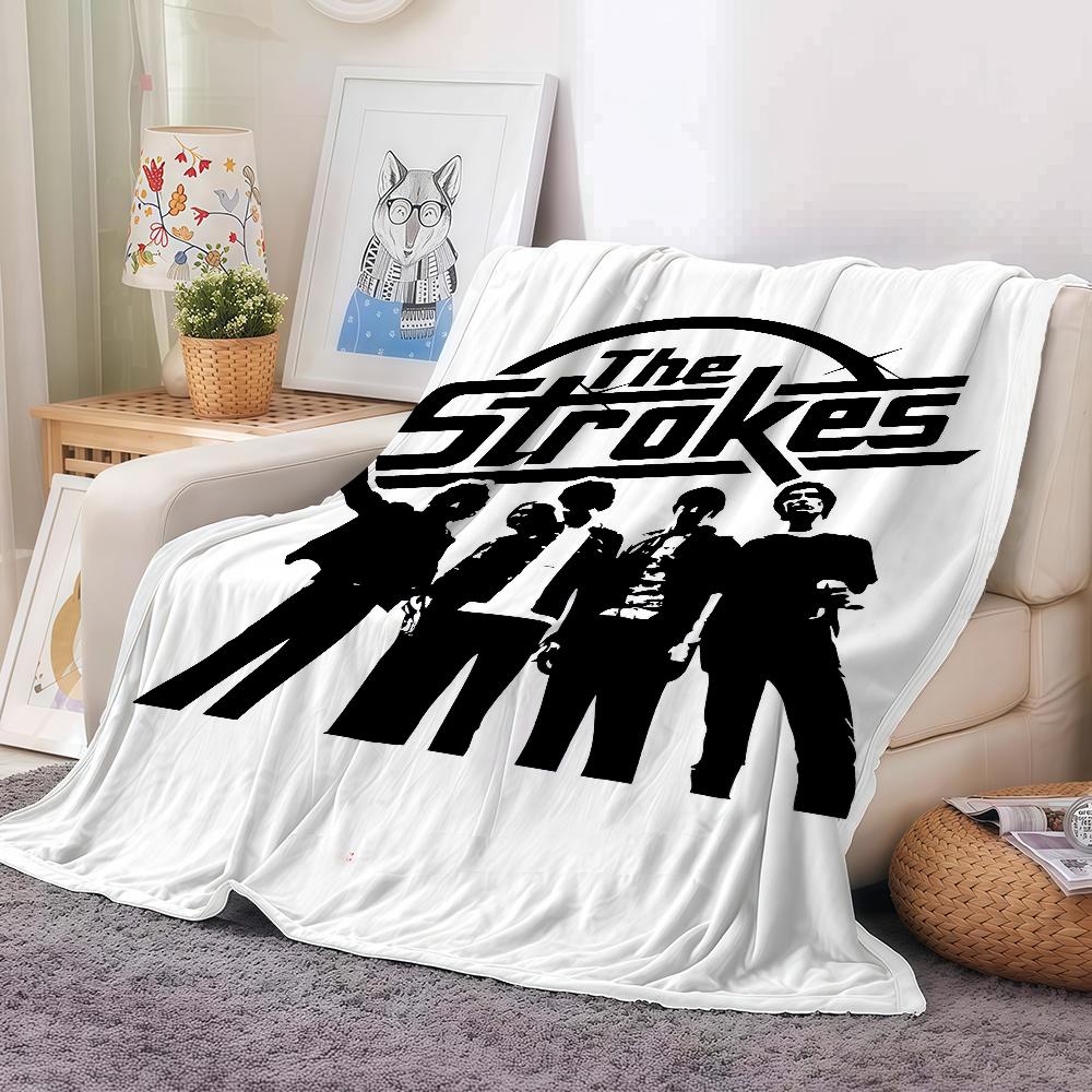 The S-Strokes Blanket Warm And Soft Suitable For Bedroom Living Room Sofa Bed Office Travel Camping