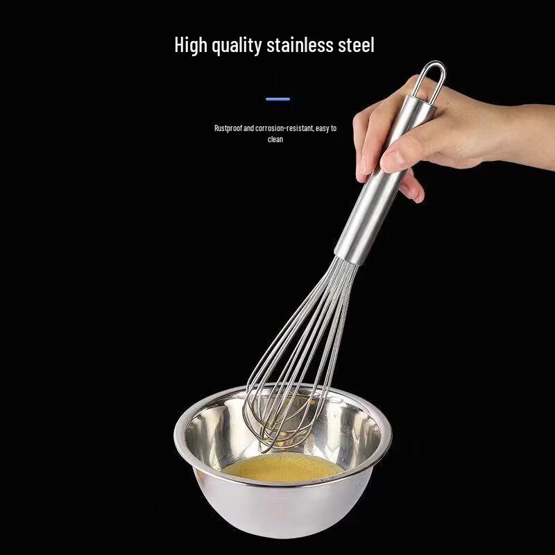ZISIZ Stainless Steel Hand Whisk