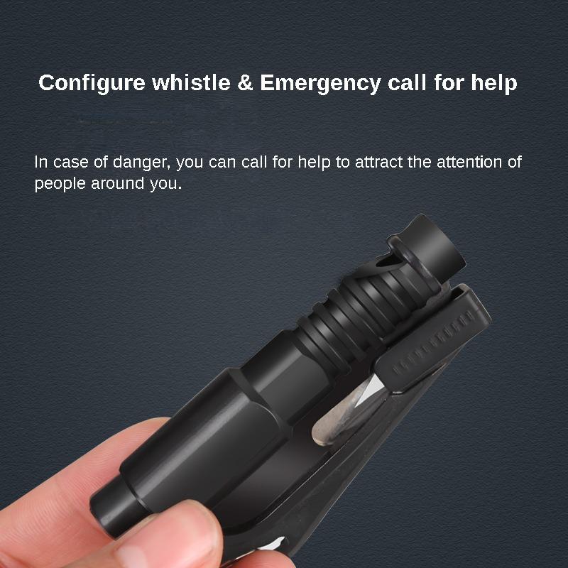 Safety Hammer Car Escape Tool 3-in-1 Window Breaker Seat belt Cutter Compact Emergency Hammer Escape Tool for Car Accessories Fuse Holders1