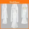 Geistermädchen Cosplay Kleid Für Halloween Party Mit Polyester Und Spandex Für Damen