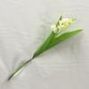 Galho de Flor Artificial Lírio-do-vale 40cm de Altura Flor Falsa Decoração de Casa