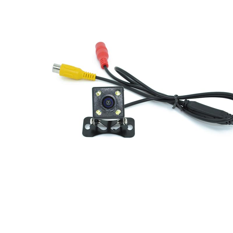 4LED Night Car CCD Rear View Camera With 4.3 Inch Color LCD Car Video Foldable Monitor Mirror Camera